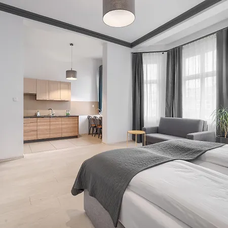 Lägenhetshotell Platinum Szczecin
